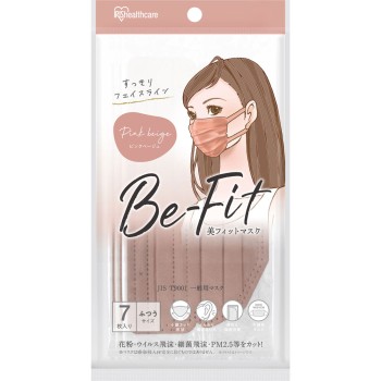 미 피트 마스크 보통 핑크 베이지 7매 아이리스 오야마