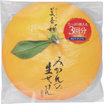 미코칸 귤의 생 비누 2g×3 우에키