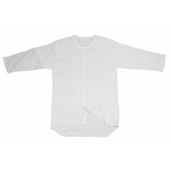 플러스 하트 원터치 속옷 전면 개방 남성 7부 소매 M 오사키 위생재료