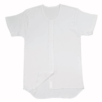 플러스 하트 원터치 속옷 전면 개방 여성 반팔 L 오사키 위생재료