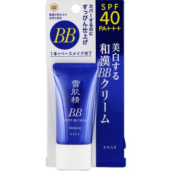 세키세이 화이트 BB 크림 002 보통 밝기 자연 피부색 30g 코세