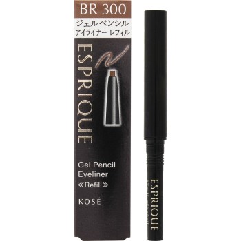 에스프리크 젤 펜슬 아이라이너 (리필) BR300 브라운 0.1g 코세