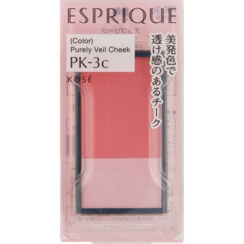 에스프리크 퓨얼리 베일 치크 PK3(화려한 플라워 핑크) 3.3g 코세