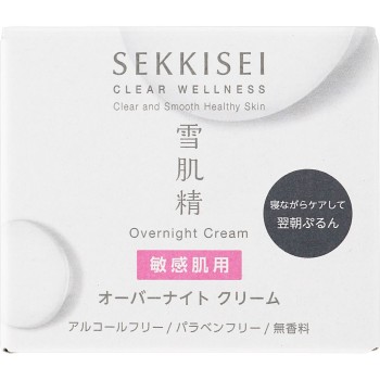 세키세이 클리어웰니스 오버나이트 크림 40g 코세