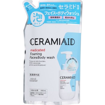 세라미에이드 약용 페이스&바디워시 리필 380ml 코세 코스메포트