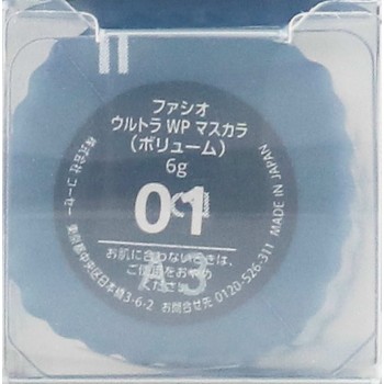 파시오 울트라 WP 마스카라 볼륨 01 블랙 6g 코세