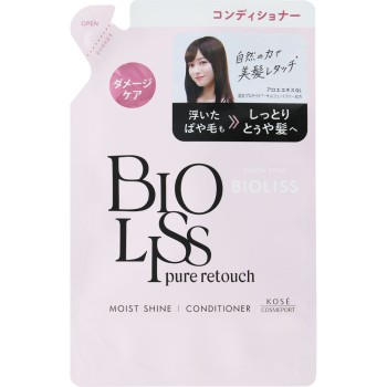 SS 비오리스 퓨어 리터치 파야토야 헤어 컨디셔너 리필 340ml KOSE 코스메 포트