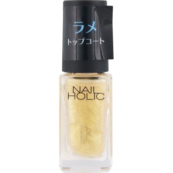 네일홀릭 라메 탑코트 03 섬세골드 5ml 코세