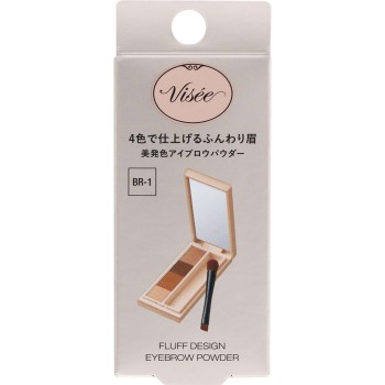 비세 플러프디자인 아이브로우파우더 BR-1 라이트브라운 3.4g 코세