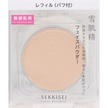 설기정 클리어웰니스 에어리 스킨베일 페이스파우더 (리필) 10g 코세