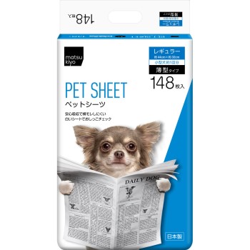 마츠키요 펫 시트 얇은 타입 레귤러 R 148매