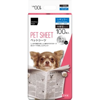 마츠키요 펫 시트 중두께 레귤러 R100매