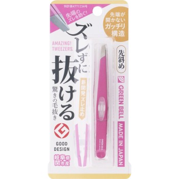 미끄러지지 않고 빠지는 놀라운 족집게 선사각 샤이니핑크 _ 그린벨