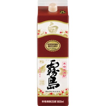 시로 키리시마 25도 고구마 팩 1800ml