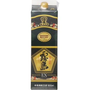 을 25도 쿠로 키리시마 EX 팩 1800ml