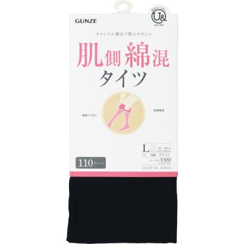 유앤드 안쪽 면 사용 110데니어 타이츠 L 구즈