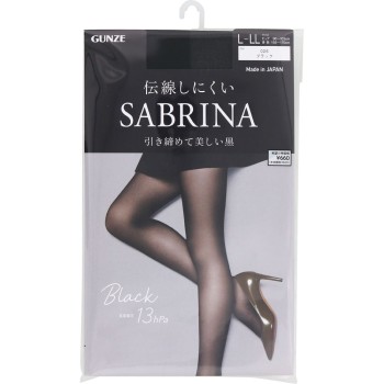 사브리나 블랙 스타킹 L-LL 군제