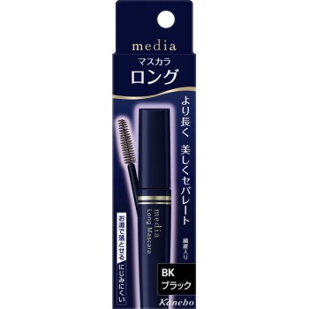 미디어 롱마스카라S 윤기블랙 BK 가네보