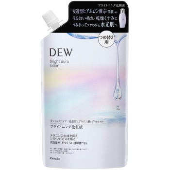 DEW 브라이트 오라 로션 리필 160ml 가네보