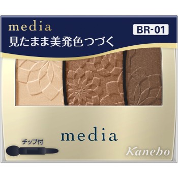 미디어 그라데 컬러 아이섀도우 N BR-01 3.1g 가네보