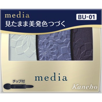 미디어 그라데이션컬러아이섀도N BU-01 3.1g 가네보
