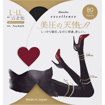 엑설런스 미압의 천사 (80D) L-LL BK 가네보