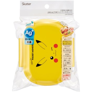 QAF2BAAG 항균 폭신한 타이트 런치 BOX 피카추F23