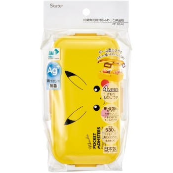 PFLB6AG 항균 폭신한 도시락통 피카추F23