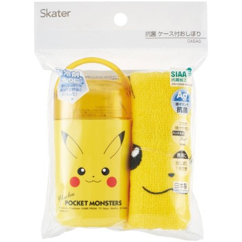 OA5AG 항균케이스부착 물수건 피카츄F23 스케이터주식회사