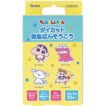 스케이터 다이컷 반창고 크레용 신짱 20매 스케이터 주식회사