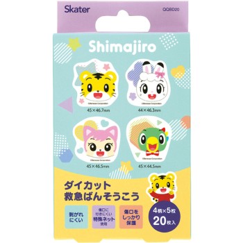 스케이터 다이캐스트 반창고 시마지로 20매 스케이터주식회사