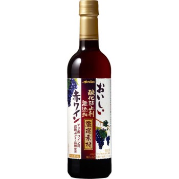 맛있는 산화방지제 무첨가 레드와인 엄선 소재 페트병 720ml