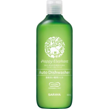 해피엘리펀트 식기세척기용 젤 본체 420ml 사라야