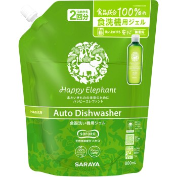 해피 엘리펀트 식기세척기용 젤 리필 800ml