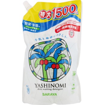야시노미 세제 리필용 1500ml 사라야