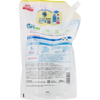 야시노미 세제 리필용 1500ml 사라야