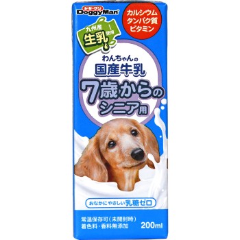 강아지 국산 우유 7세 이상 시니어용 200ml