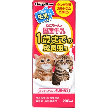 고양이의 국산 우유 1세까지의 성장기용 200ml 도아 코마스