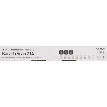 체중 체조성계 카라다 스캔 HBF-214-W 오므론헬스케어