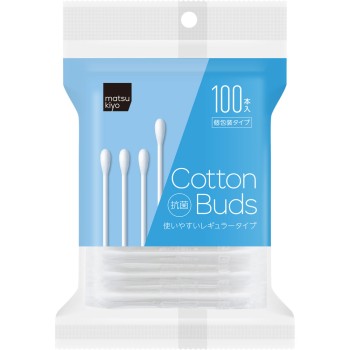 마츠키요 항균 면봉 개별 포장 100본