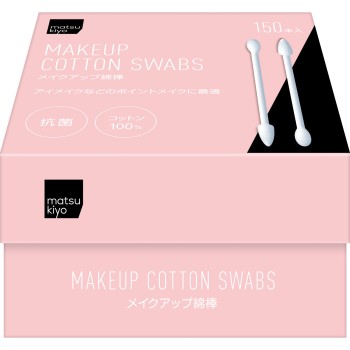마츠키요 항균 메이크업 면봉 150개 대용량