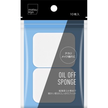 마츠키요 오일오프 스펀지 10매