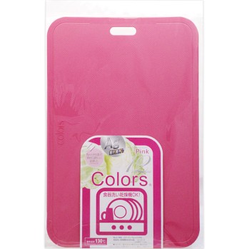 컬러즈 약간 큰 식기세척기 대응 도마 핑크