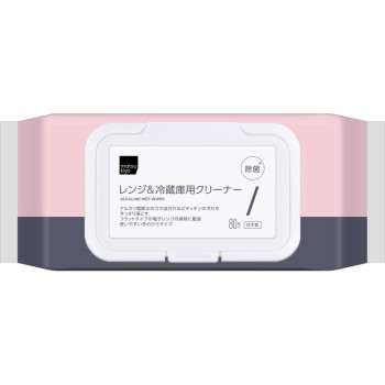 마츠키요 뚜껑 달린 레인지&냉장고 클리너 80매