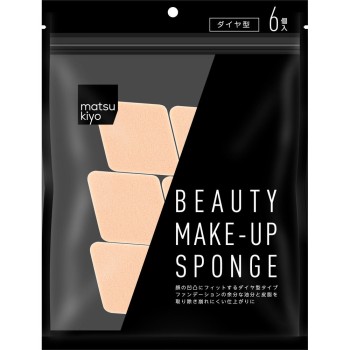 마츠키요 메이크업스펀지 다이아형 6개