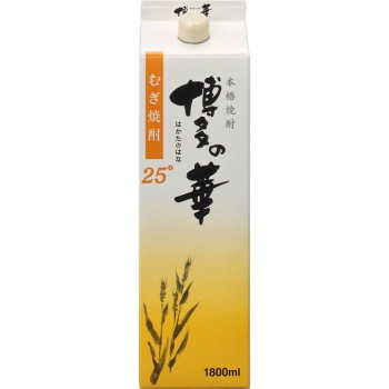 본격 소주 하카타의 꽃 보리 25도 팩 1800ml
