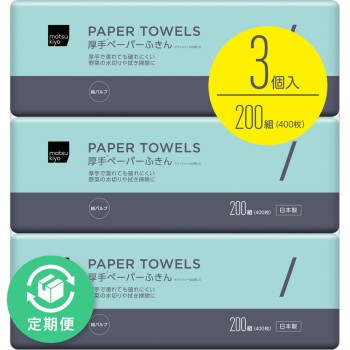 마츠키요 두꺼운 페이퍼 행주 3P 200W