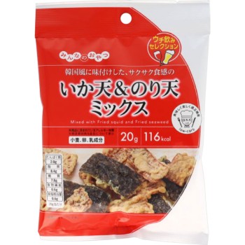 모두의 간식 오징어 튀김&김 튀김 믹스 20g