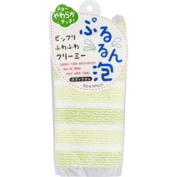 풍성한 거품 바디타올 그린 요코즈나 공업