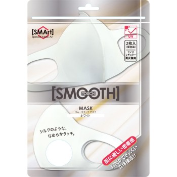 스마트 스무스터치 마스크 2매 화이트 어드밴스